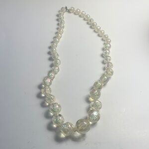 Vtg Lucite Necklace